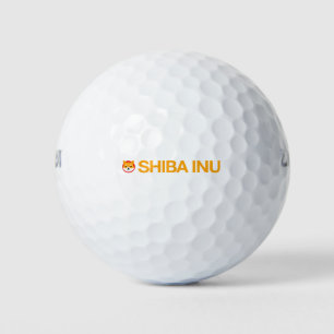 Shiba Inu Full Logo Golf Balls