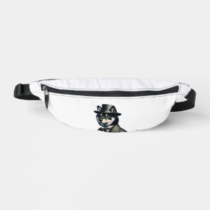 Shiba Inu Gentleman Fanny Pack