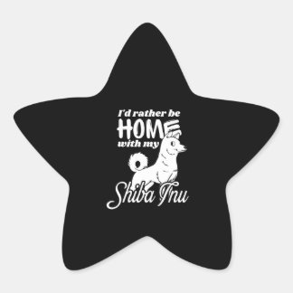 Shiba Inu Gift | Akita Dog Owner Present Star Sticker