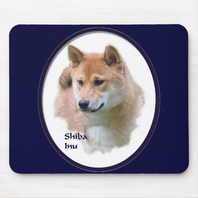 Shiba Inu Gifts Mouse Pad (Front)