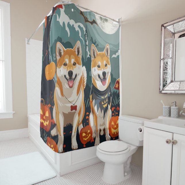 Shiba Inu Halloween Spooky (In Situ)