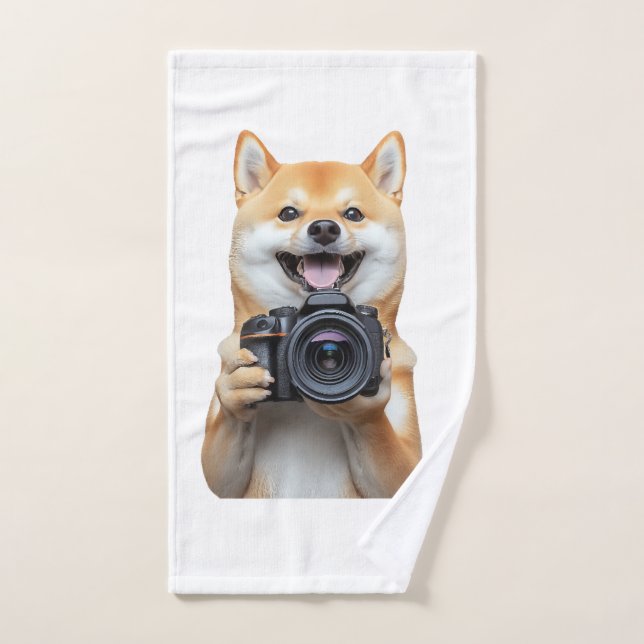 Shiba Inu     Hand Towel (Hand Towel)