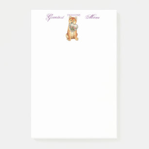 Shiba Inu Heart Mom Post-it Notes