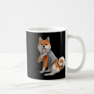 Shiba Inu I Love Mom Tattoo Dog Shirt Funny Mother Coffee Mug