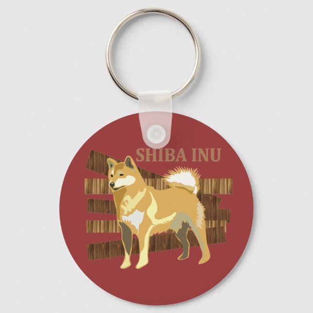 SHIBA INU KEYCHAIN (Front)