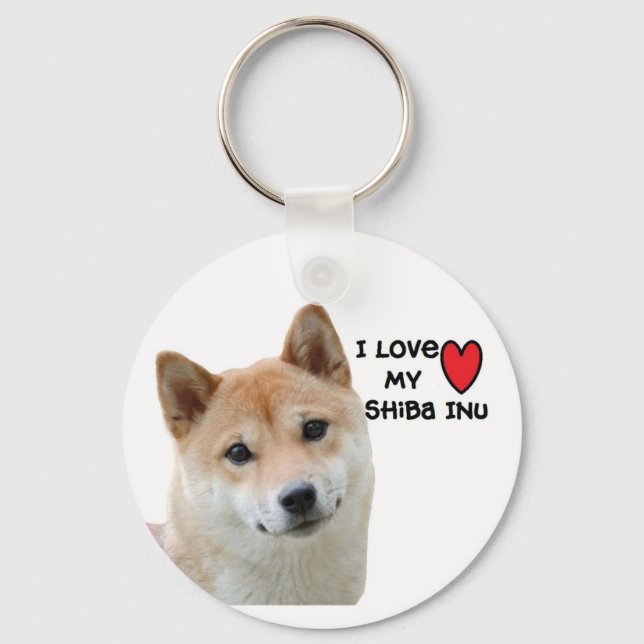 Shiba Inu Keychain (Front)