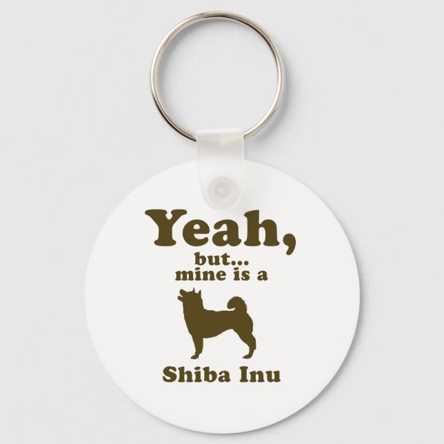 Shiba Inu Keychain (Front)