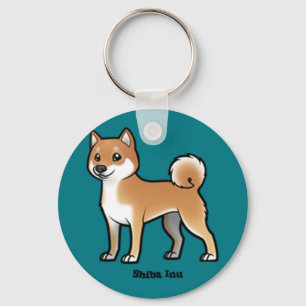 shiba inu keychain
