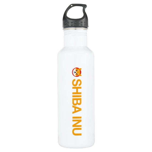 Shiba Inu Logo Complet Bouteille D'Eau 710 Ml (Devant)