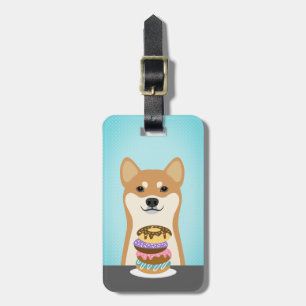 Shiba Inu Luggage Tags