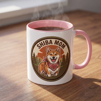 Shiba Inu Mom Coffee Mug | Shiba Dog Mom Gift