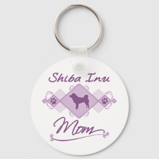 Shiba Inu Mom Keychain