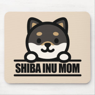 SHIBA INU MOM - Loving Shiba Inu Mom Design Mouse Pad