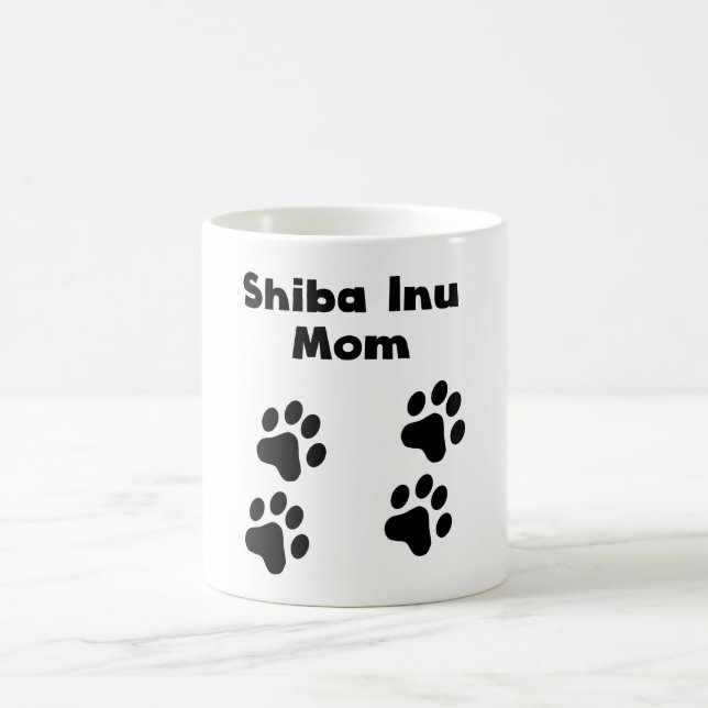 Shiba Inu Mom Magic Mug (Center)