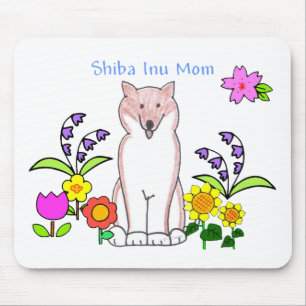 Shiba Inu Mom Mousepad