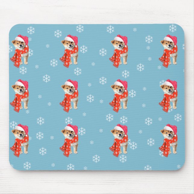Shiba Inu Mouse Pad (Front)