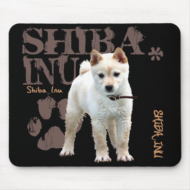 Shiba Inu Mouse Pad (Front)