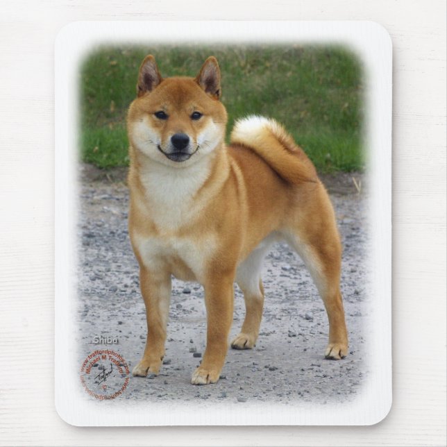 Shiba Inu Mouse Pad (Front)