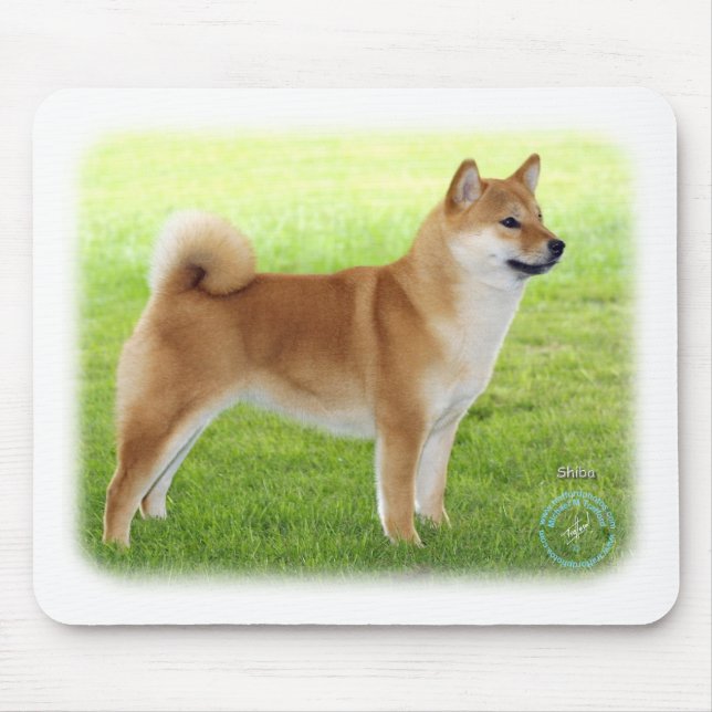 Shiba Inu Mouse Pad (Front)