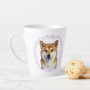 Shiba Inu Mug – Personalized Pastel Lavender Gift
