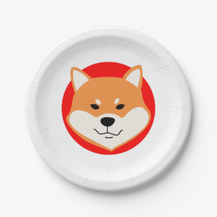 Shiba Inu Original Paper Plates