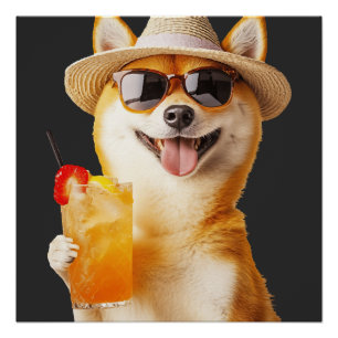 Shiba Inu Poster