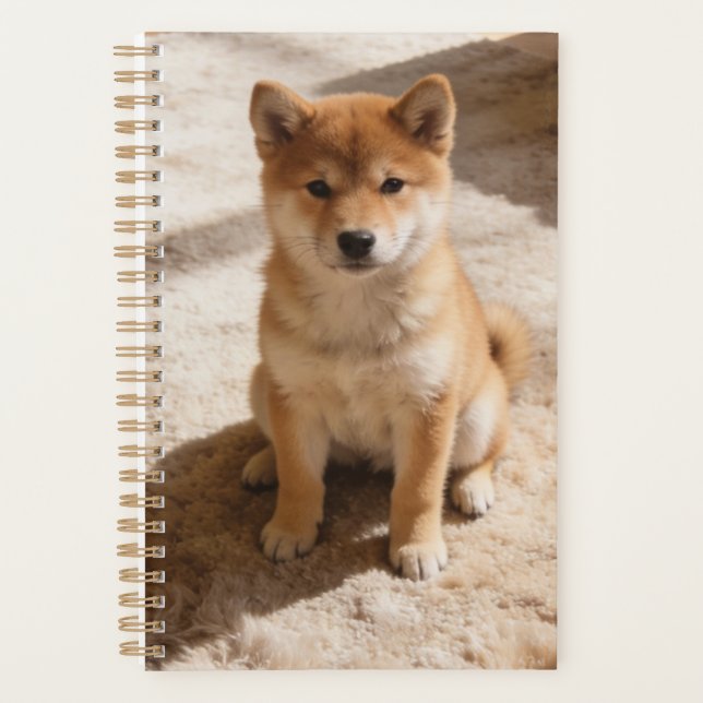Shiba Inu Puppy Planner (Front)