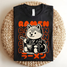 Shiba Inu Ramen Lover Retro Japanese 