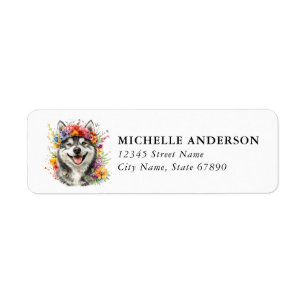 Shiba Inu Return Address Labels