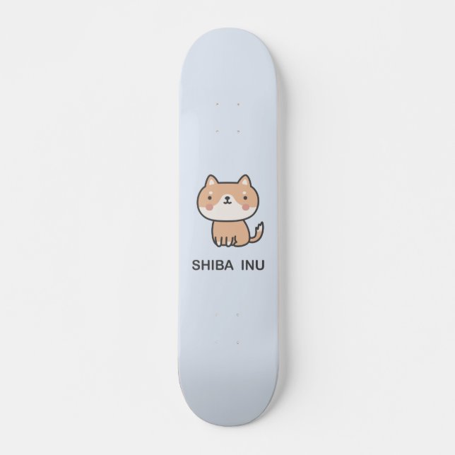 Shiba Inu Skateboard (Front)