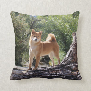 Shiba Inu Throw Pillow