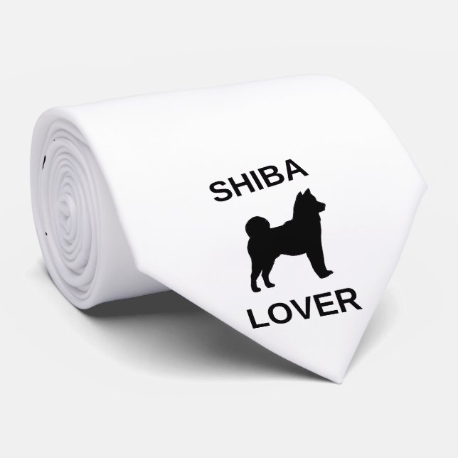 shiba lover tie (Rolled)