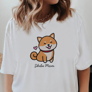 Shiba Mom Shiba Inu Dog T-Shirt