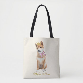 Shiba Mom Tote Bag