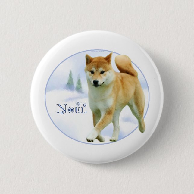 Shiba Noel - Button (Front)