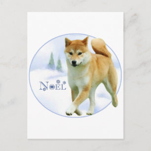 Shiba Noel Holiday Postcard