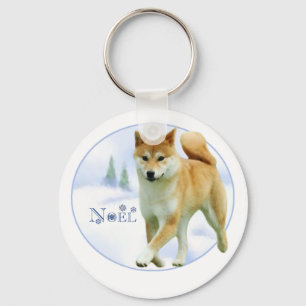 Shiba Noel Keychain