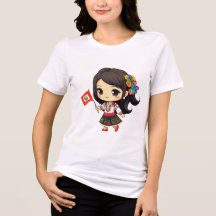 Shibi T-Shib T-Shirt Fun Printing Fashion Art