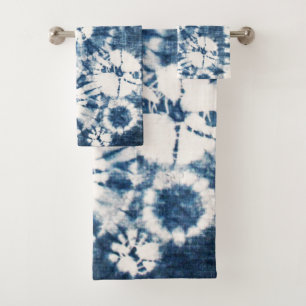 Shibori Bath Towel Set