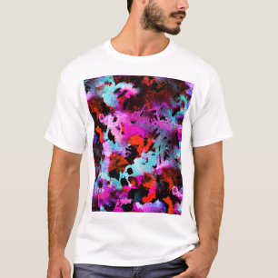 Shibori Batik: Watercolor Gradient Tie Dye T-Shirt