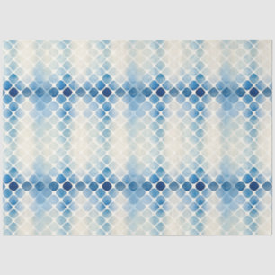 Shibori Blue Japanese Textile Art No 12 Tissue Paper