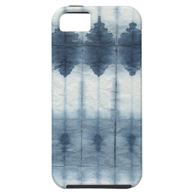Shibori Indigio Print Case-Mate iPhone Case (Back)