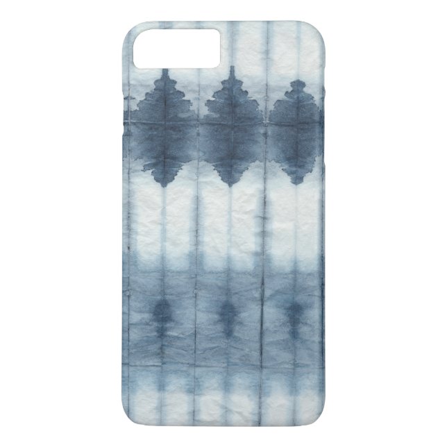 Shibori Indigio Print Case-Mate iPhone Case (Back)