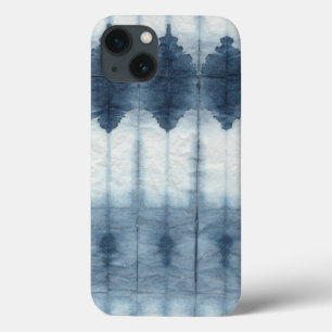 Shibori Indigio Print iPhone 13 Case