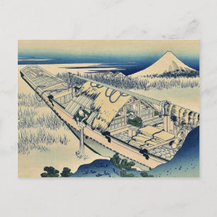 Shibori of Joshu by Katsushika, Hokusai Ukiyoe Postcard