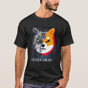 Shibu Inu Crypto Shiba Army Hold To The Moon T-Shirt
