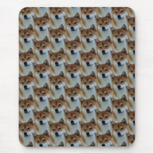 Shibu Inu Mouse Pad
