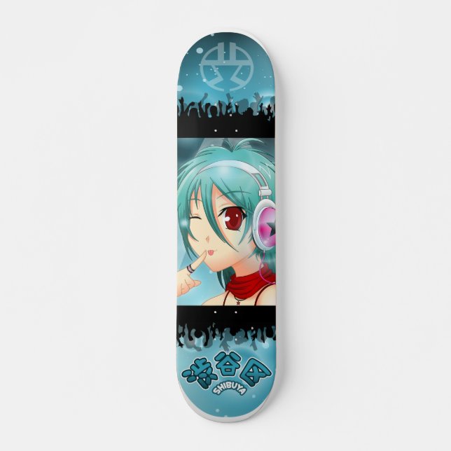 Shibuya Girl -  Michiko Skateboard (Front)