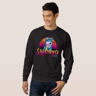 Shibuya, Japan Hachiko Dog Sweatshirt