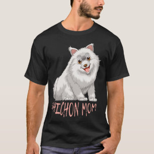 shichon mom Fitted       T-Shirt
